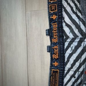 Mens Rock Revival Jeans